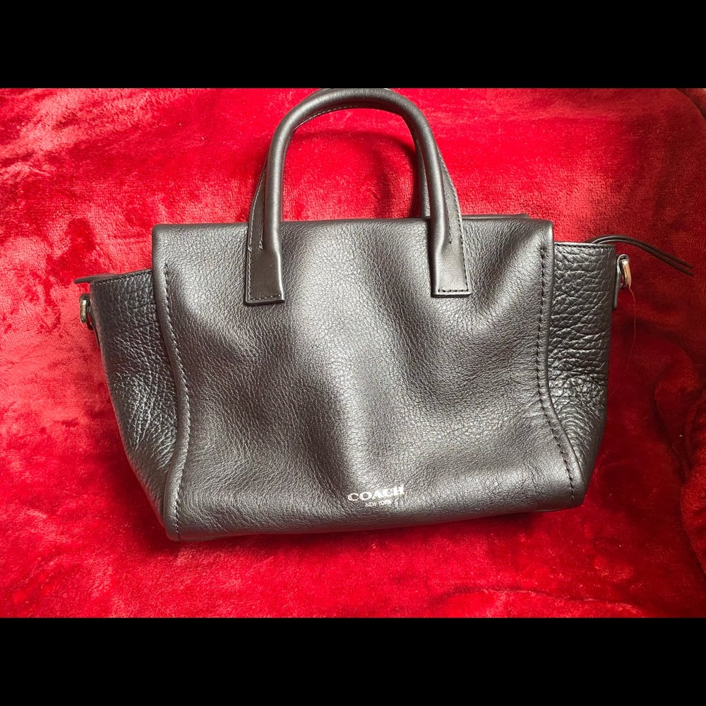 Small Black Leather Michael Kors Purse/ Handbag - Picture 9 of 9